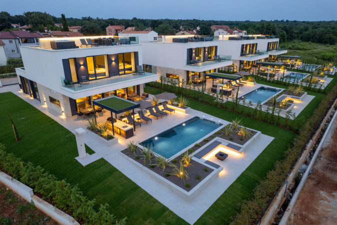 Exterior, Villas Parenzo – luxury house with sea view near Poreč Osijek