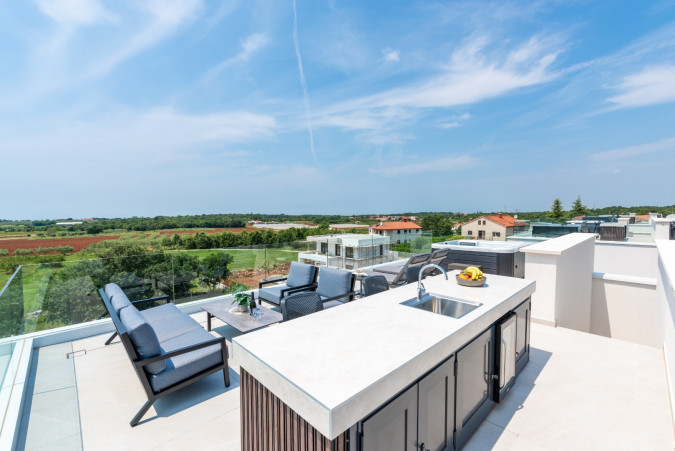Exterior, Villas Parenzo – luxury house with sea view near Poreč Osijek